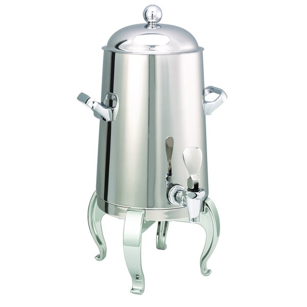 Service Ideas Flame Free Thermo-Urn Polished Stainless Regal Style Vacuum Insulated Urn, 1.5 Gallon URN15VPSRG - main